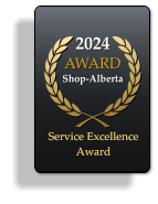 2024 AWARD  Shop-Alberta  Service Excellence Award Service Excellence Award